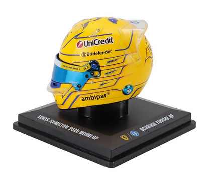 Ferrari F1 Lewis Hamilton Miami GP 1:5 Mini Helmet