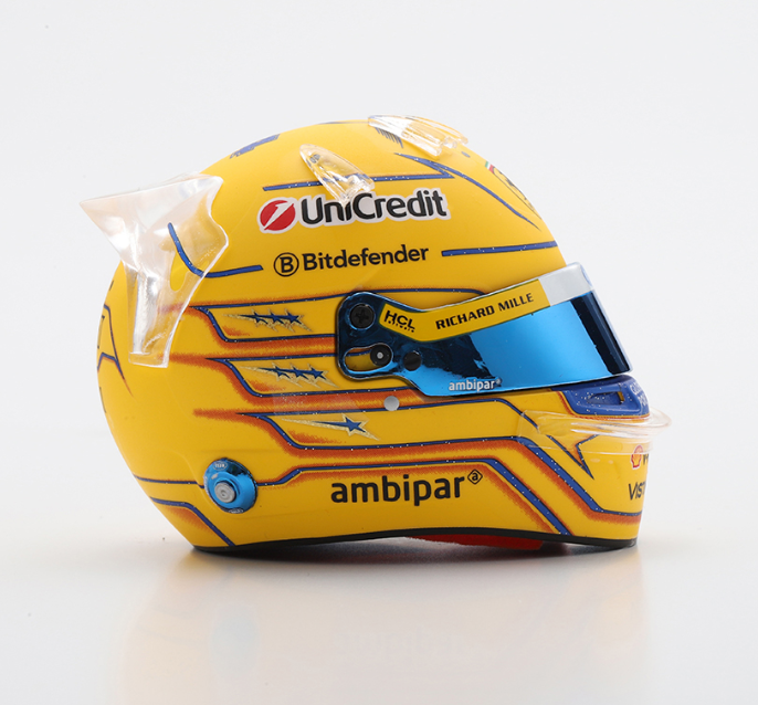 Ferrari F1 Lewis Hamilton Miami GP 1:5 Mini Helmet