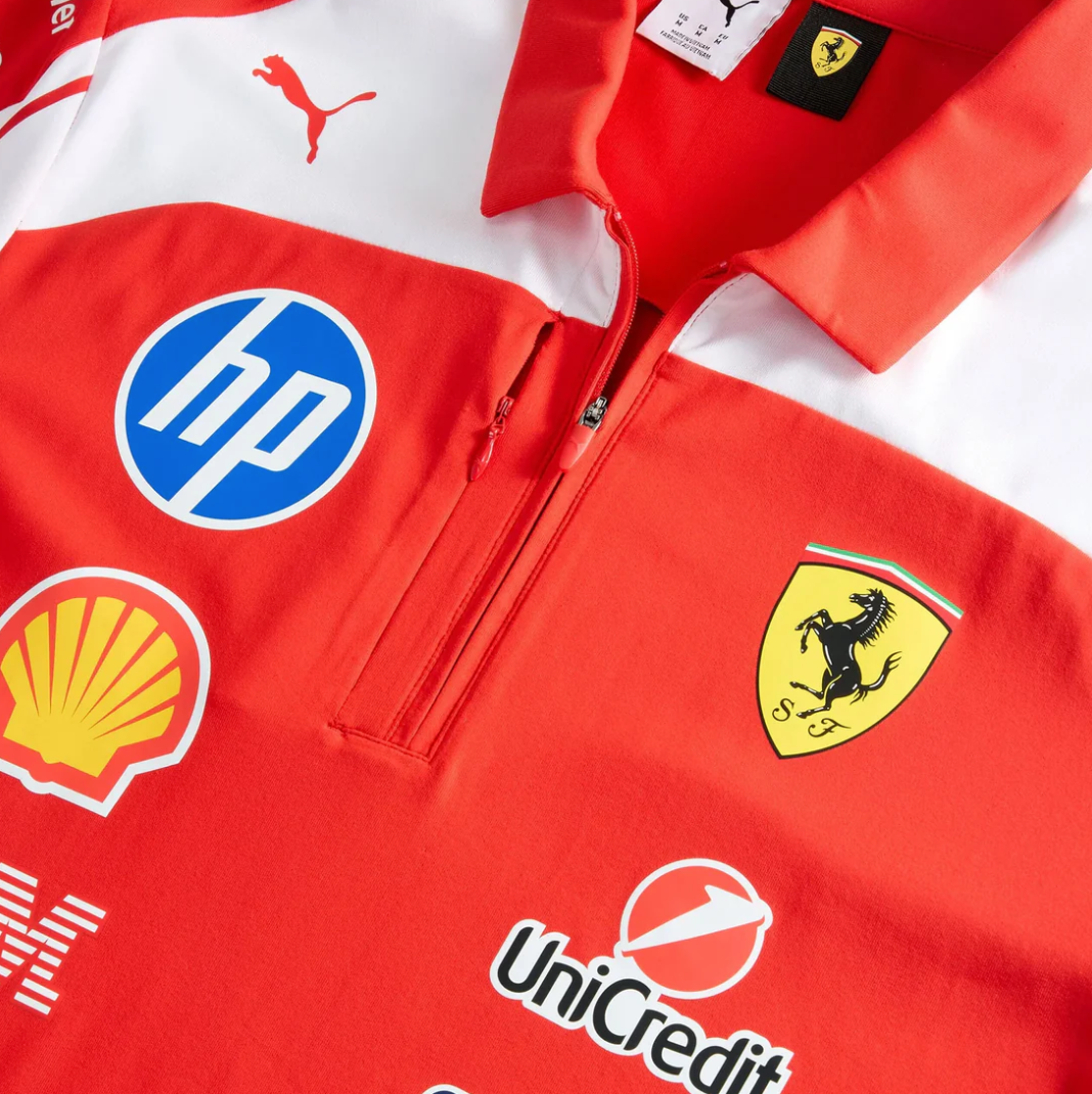 Ferrari F1 2026 Authentic Team Polo - Dry Fit w Gift Box