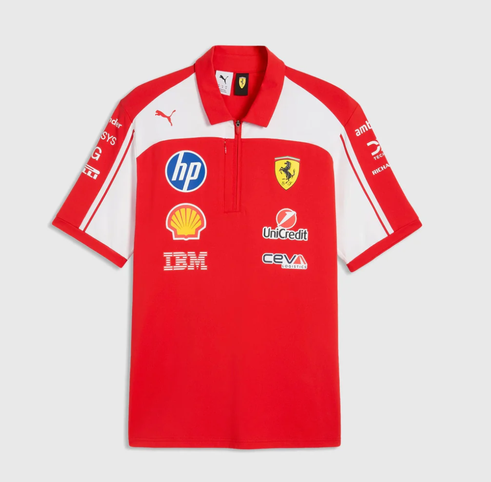 Ferrari F1 2026 Authentic Team Polo - Dry Fit w Gift Box