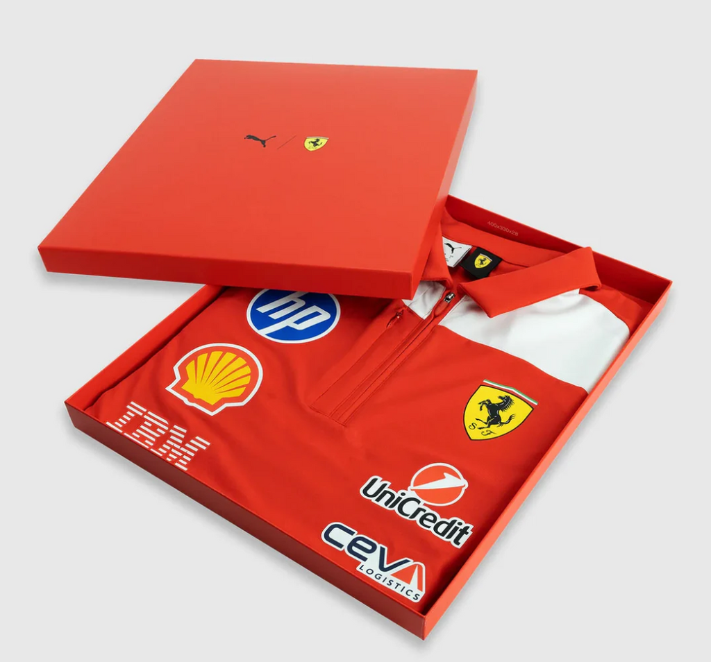Ferrari F1 2026 Authentic Team Polo - Dry Fit w Gift Box