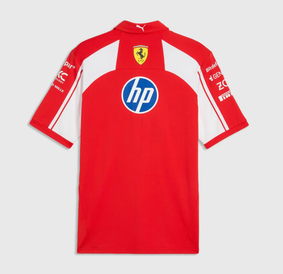 Ferrari F1 2026 Authentic Team Polo - Dry Fit w Gift Box