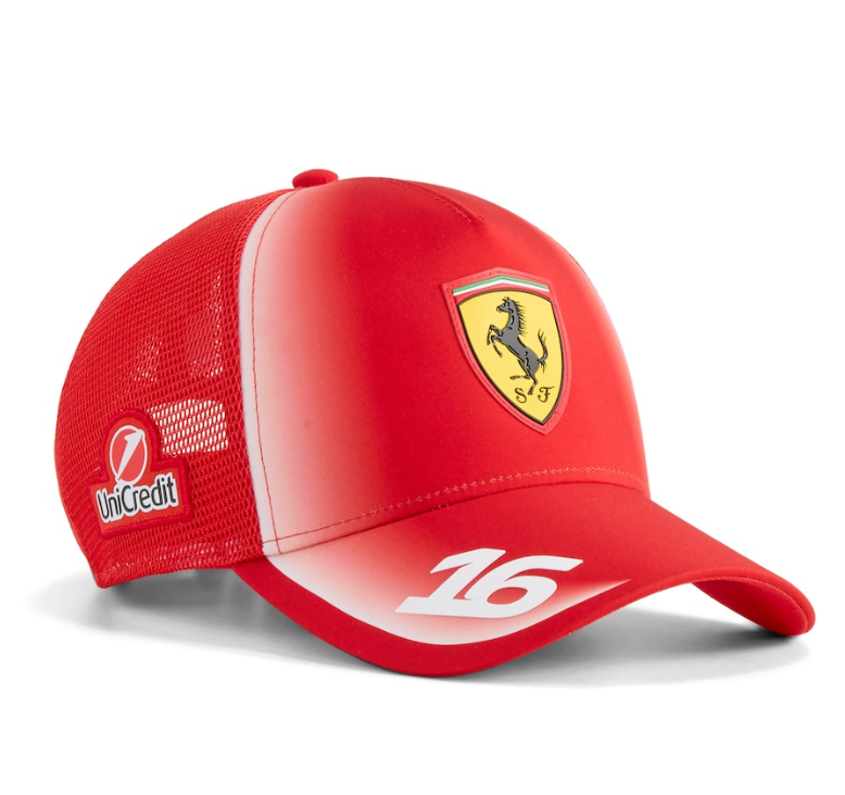 Ferrari F1 Charles Leclerc 2026 Trucker Hat